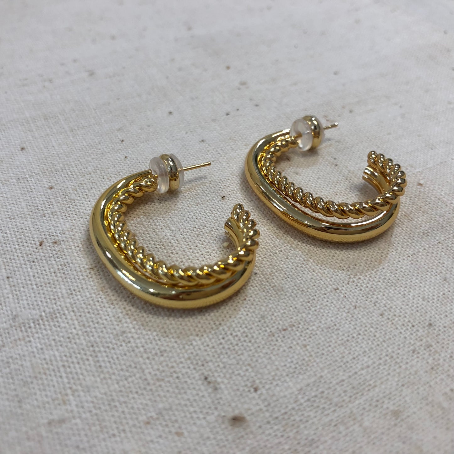 Radiant Double Rope Earrings