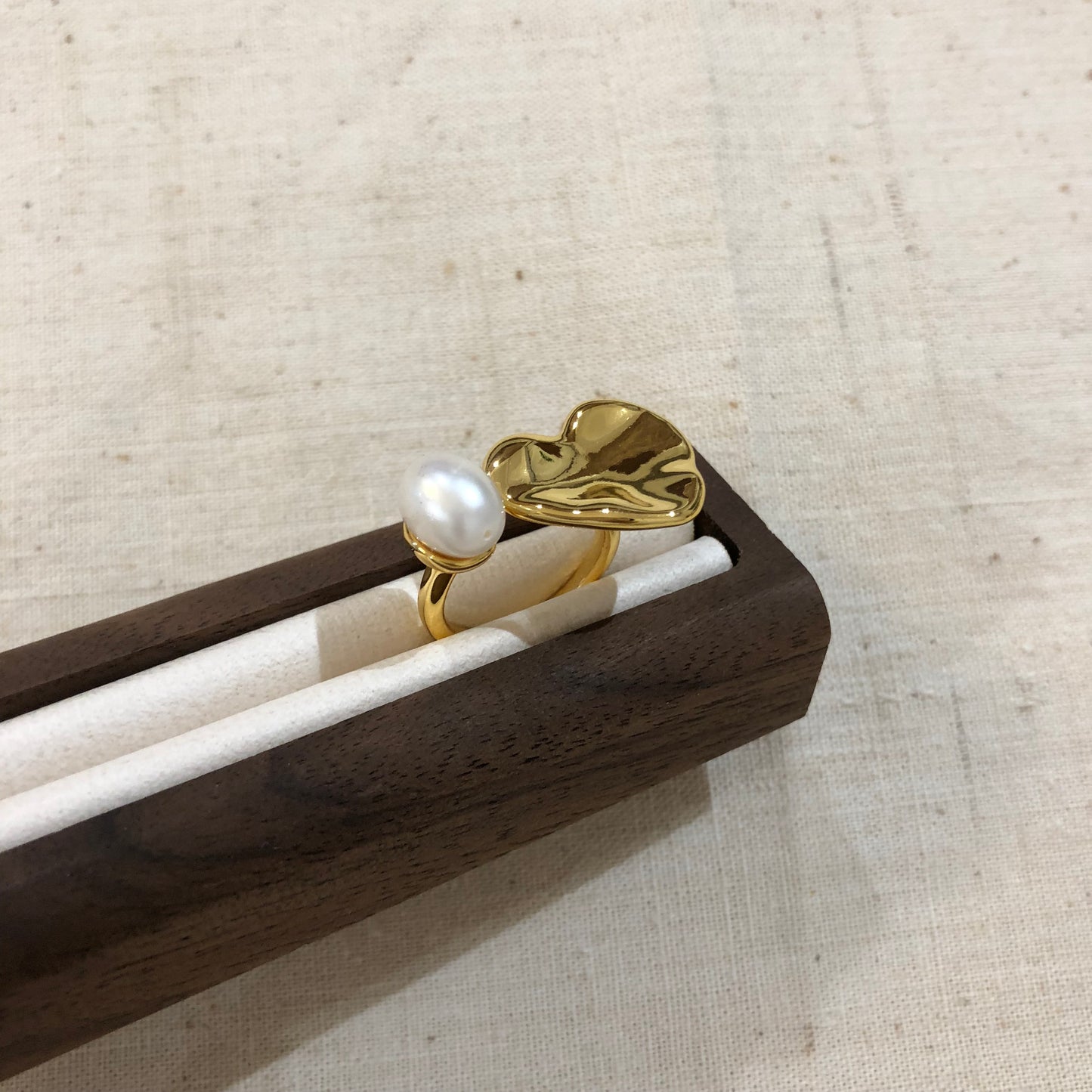 Imperfect Love Pearl Ring